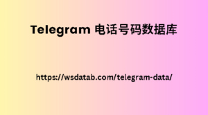 Telegram 电话号码数据库