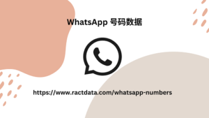 WhatsApp 号码数据