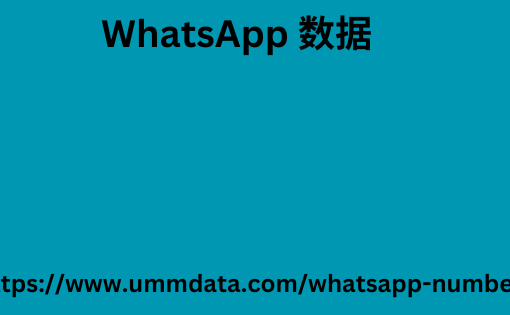 WhatsApp 数据